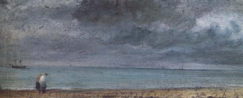 John Constable Brighton Beach 12 june 1824